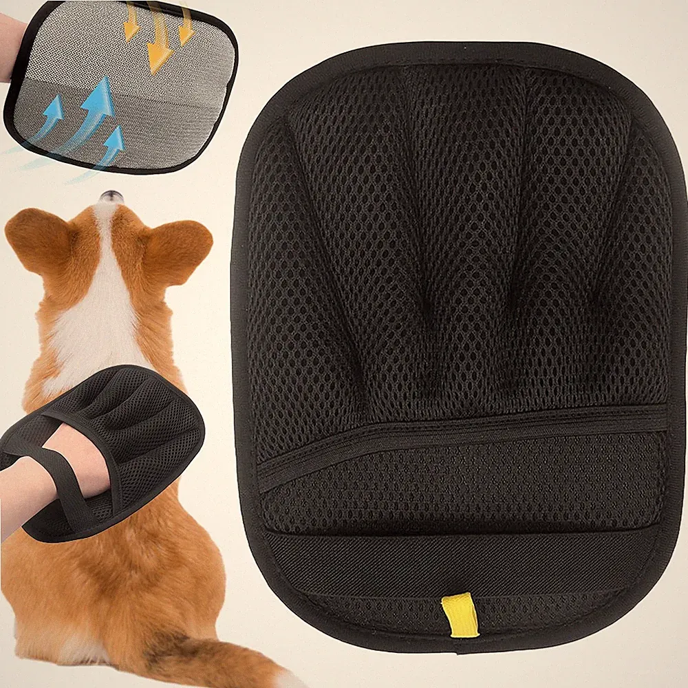 Tierhaar Entferner Handschuh für Hund Katze Haustier Möbel Sofa Teppich Kleidung