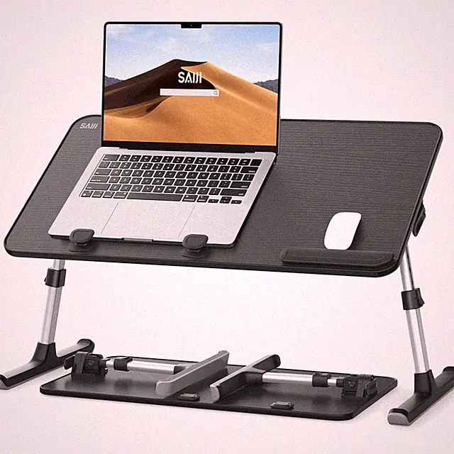 Tisch, Betttisch, höhenverstellbar, Laptop Ständer, Klappbar, Sofa, Couch, 17...