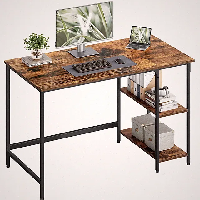 Tisch, Computertisch, Bürotisch, 120 x 60 x 76 cm, moderner Stil, für Arbeits...