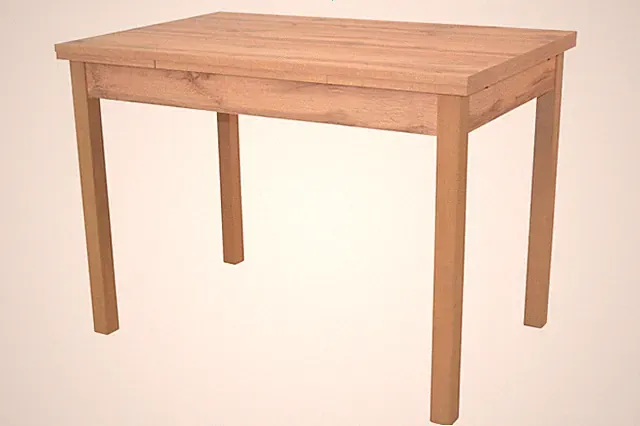 Tisch Eiche NB 104-164 ausziehbar Esstisch teilmassiv Esszimmertisch Küchentisch