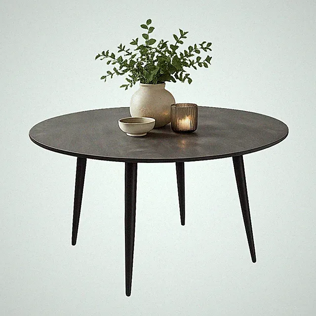 Tisch Elyas Esstisch rund Holzoptik HTI-Living
