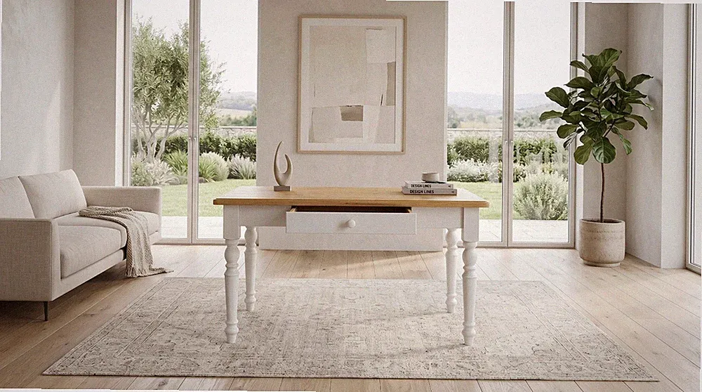 Tisch, Esstisch, Küchentisch, Landhaus Vintage rustikal Country shabby-chic
