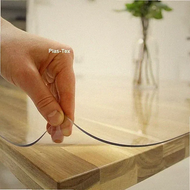 Tischfolie transparent klar abwaschbar 2mm Tischdecke Tischschutz Tischmatte PVC