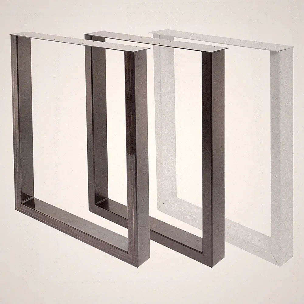 Tischgestell Tischbein U-Gestell Esstisch Schreibtisch Tisch Möbel Loft Stahl