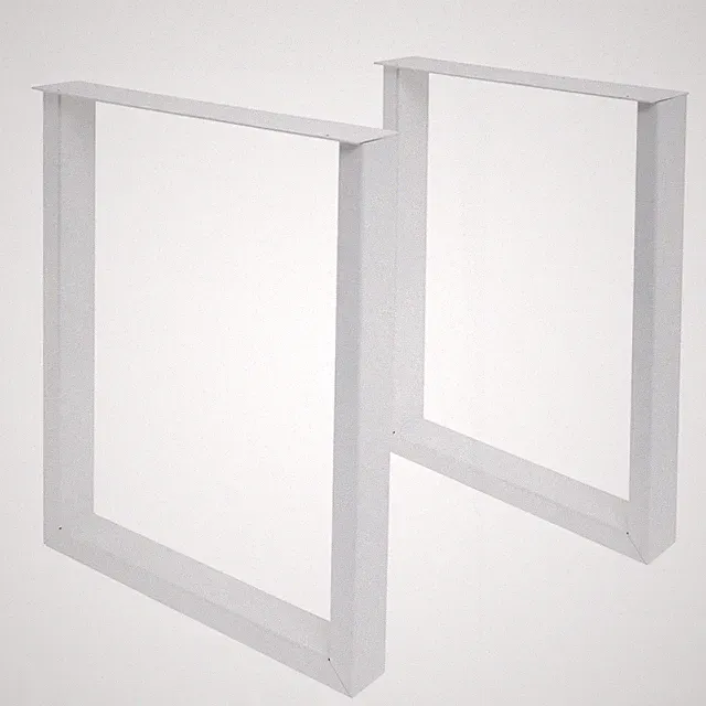 Tischgestell Tischbein U-Gestell Esstisch Schreibtisch Tisch Möbel Loft Stahl W