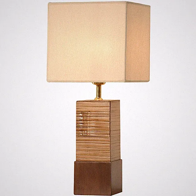 Tischlampe Sumatra Tischleuchte Beistelllampe Bambuslampe Deko Licht Tisch Möbel