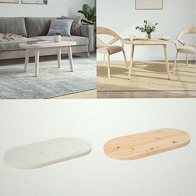 Tischplatte Ersatztischplatte Couchtisch Beistelltisch Bartisch Esstischplatte