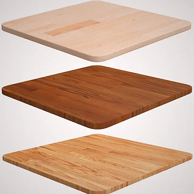 Tischplatte Holztischplatte Ersatz Holz Platte Möbelplatte Holzplatte Unbehandel