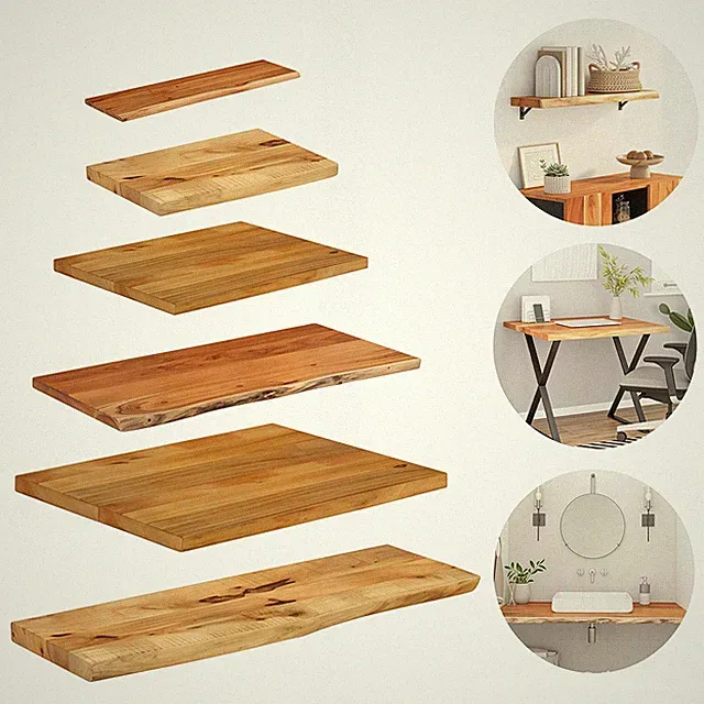 Tischplatte Holztischplatte Holzplatte Ersatztischplatte Massivholz Möbelplatte