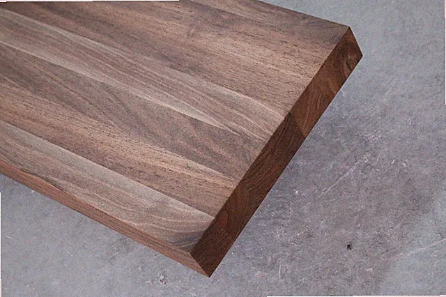 Tischplatte Platte Nussbaum Europäische Massiv Holz NEU Leimholz Brett Echtholz