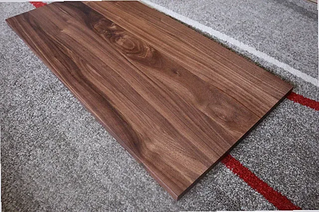 Tischplatte Platte Nussbaum Massiv Holz NEU Tisch Leimholz Türelement Schublade