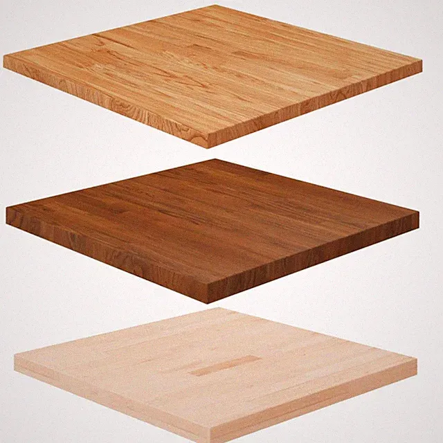Tischplatte Quadratisch Massivholzplatte Eichenplatte Beistelltisch Holzplatte