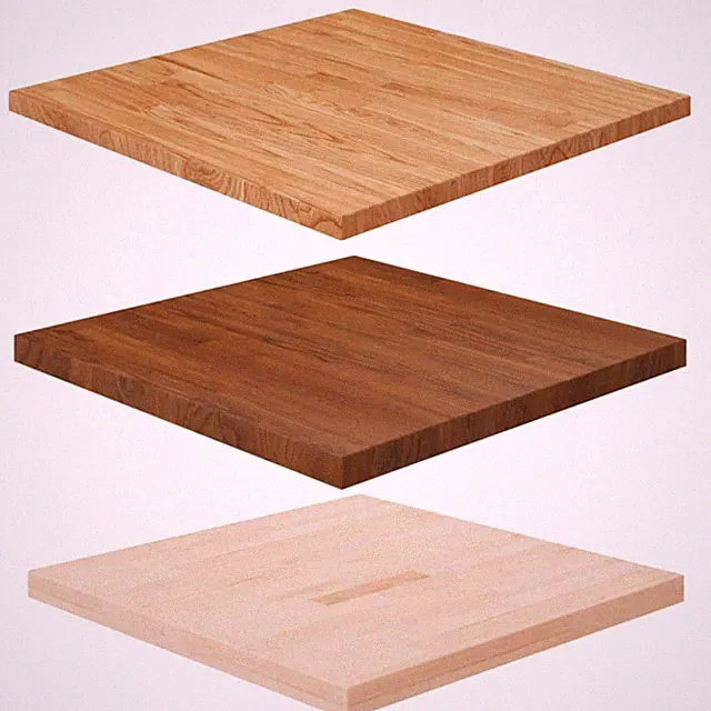 Tischplatte Quadratisch Massivholzplatte Eichenplatte Beistelltisch Holzplatte