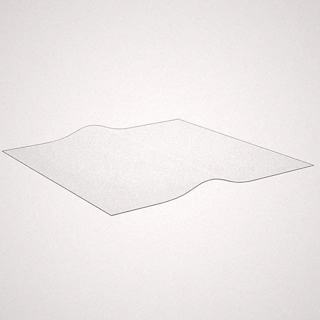 Tischschutz Transparent PVC 70x70cm Wasserdicht Kratzfest Matte 1,6mm