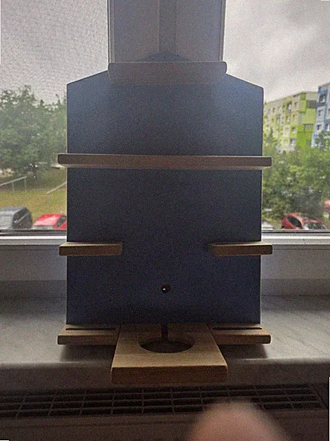 Tonie Magnet Wand Regal Hell-Blau für Toniebox Figuren