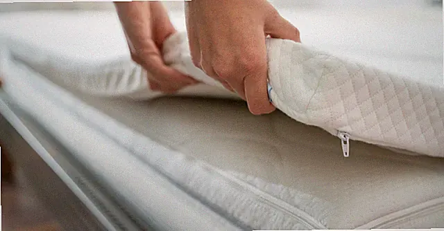 Topper Visco-Gel 8 cm RG 50 Matratzenauflage Tencel Bezug 3D Klimaband waschbar