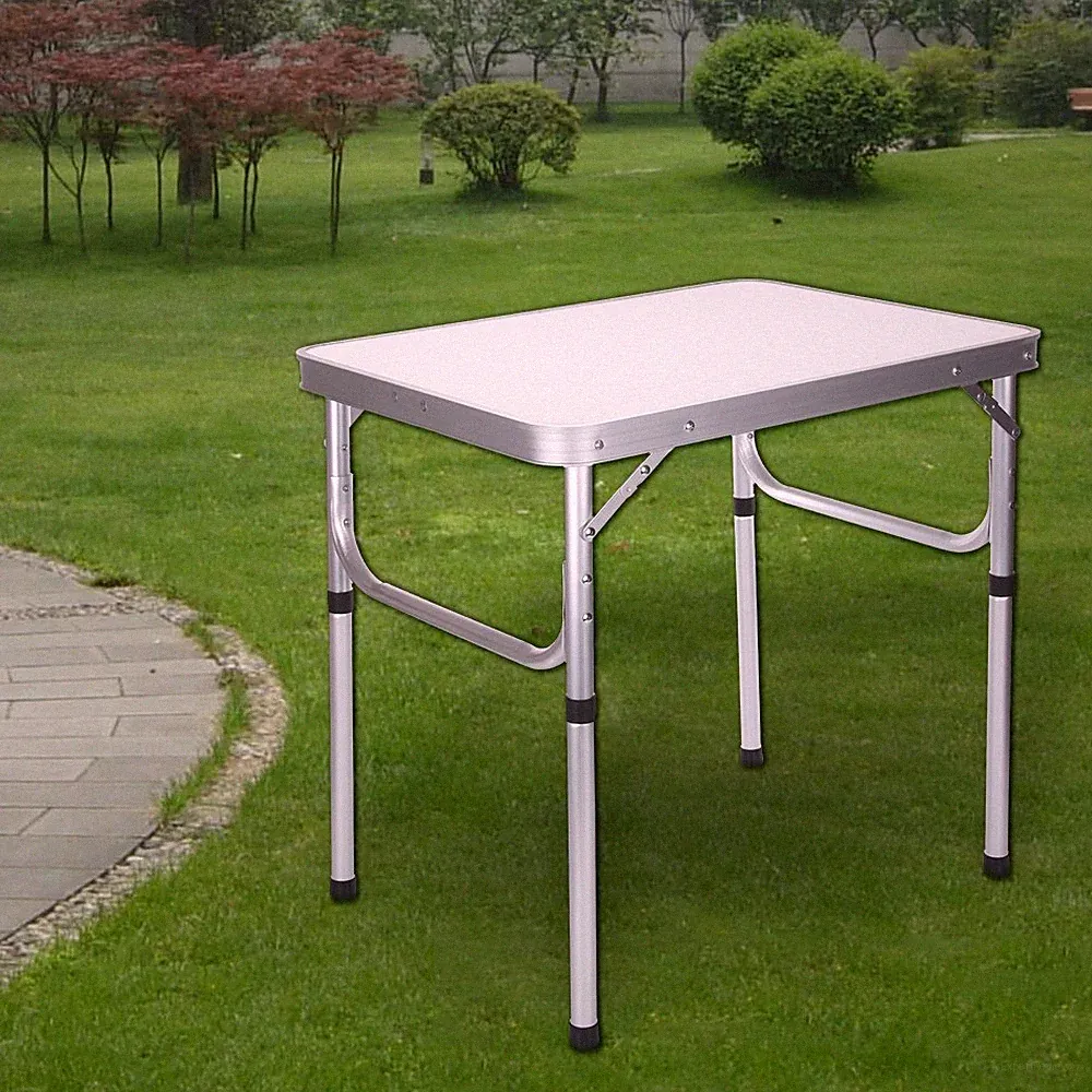 Tragbarer Klapp-Campingtisch aus Aluminium, tragbar, Grilltisch, Schreibtisch