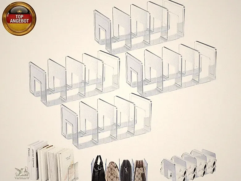 Transparenter Acryl-Magazinhalter, Schreibtisch-Ordner, dicker Aktenordner