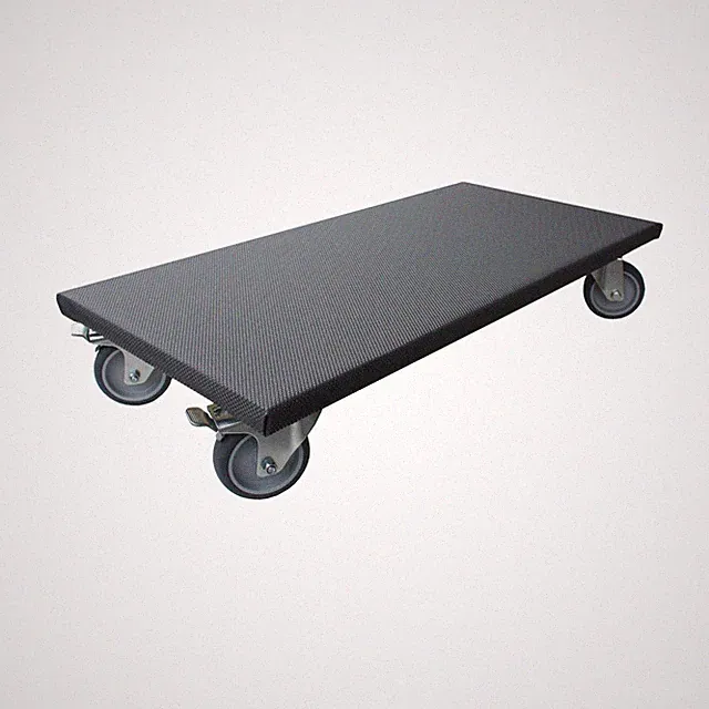 Transportroller 200 kg Allzweckroller 300x600 Rollbrett Möbelroller Gummirad