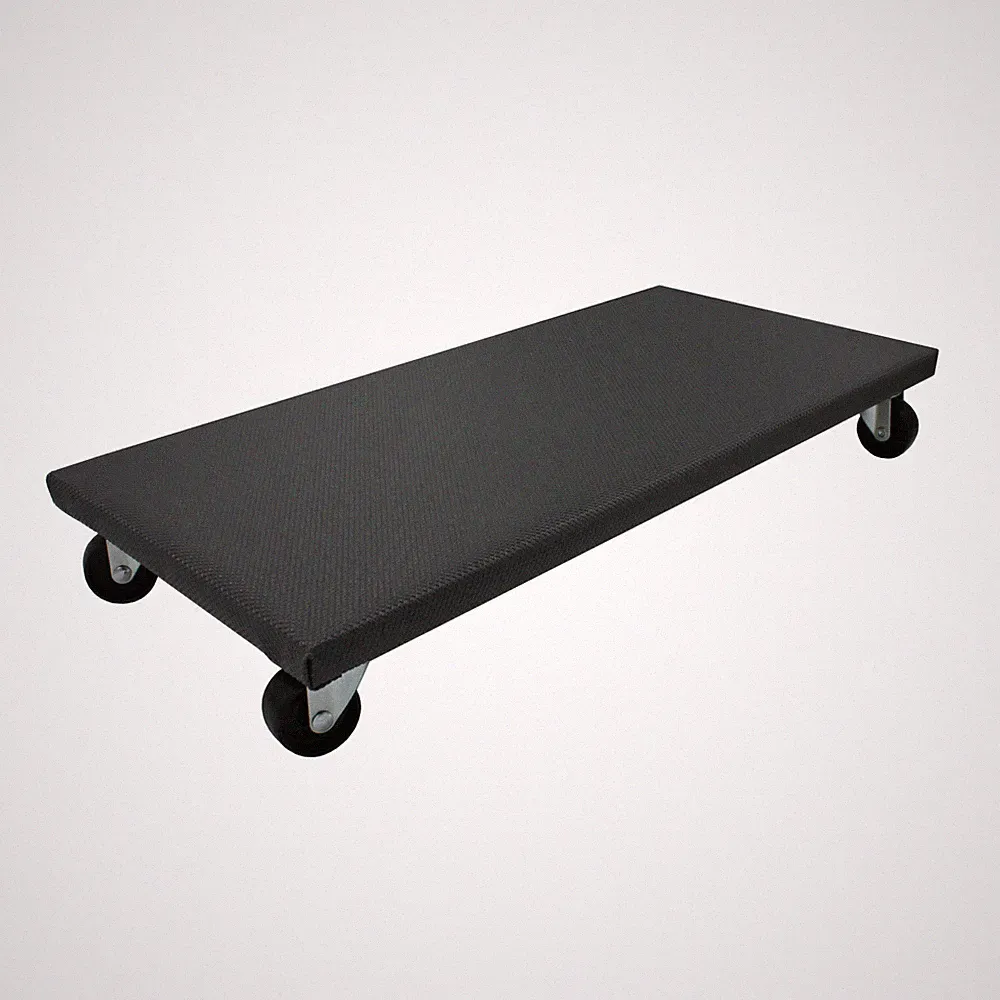 Transportroller 25x50 cm 120kg Blumenroller Untersetzer Pflanzenroller