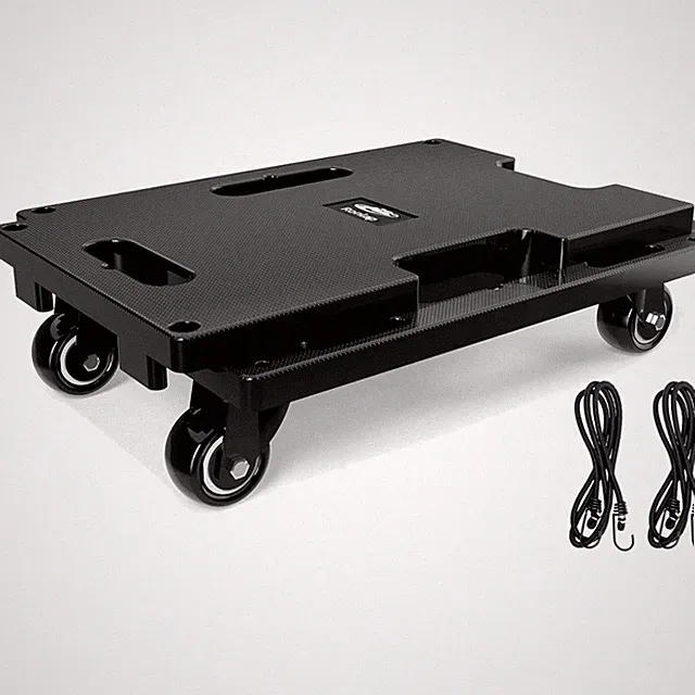 Transportroller Möbelwagen 200 kg Tragkraft Gummiräder Klappbar