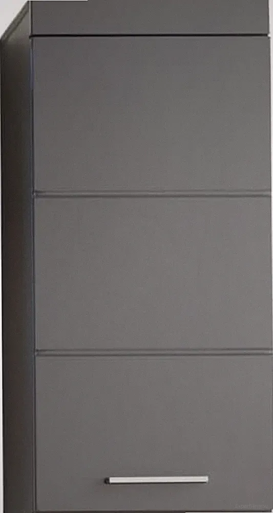 Trendteam Smart Living - Amanda - Hängeschrank - Agave Grau Hochglanz - 1 Einleg