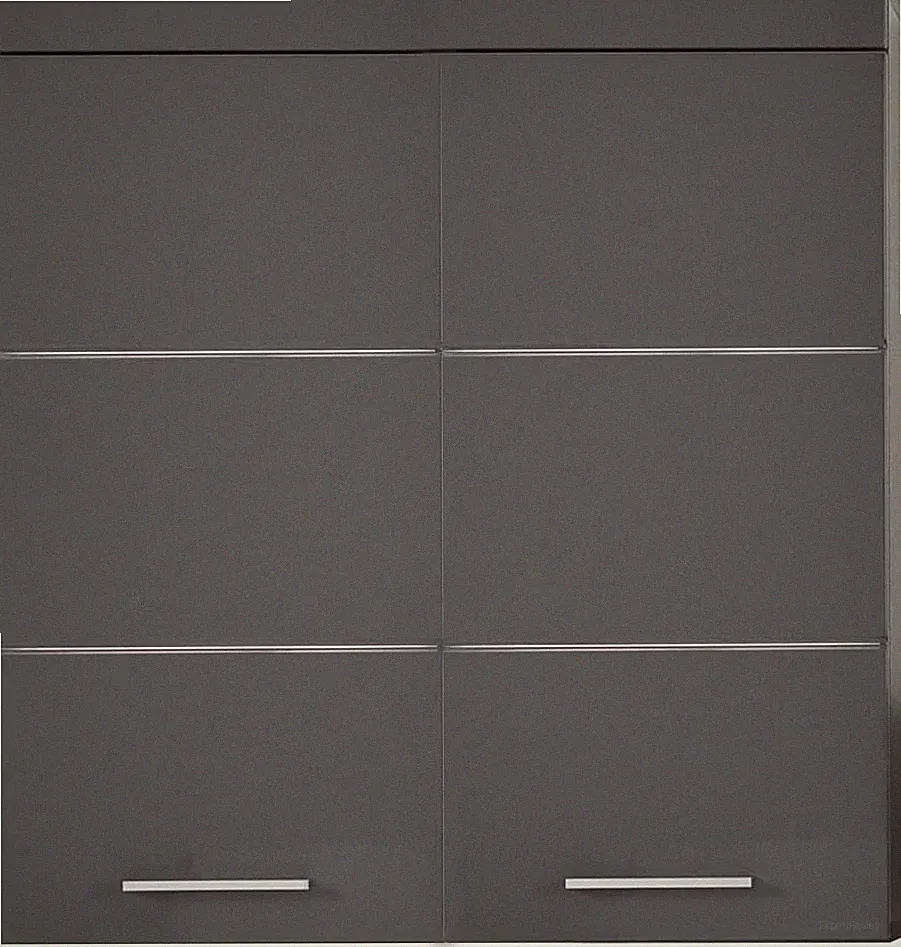 Trendteam Smart Living - Amanda - Hängeschrank Breit - Agave Grau Hochglanz - 2