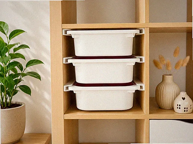 Trofast Schienensystem für KALLAX Regale | Mehr Ordnung im Kinderzimmer