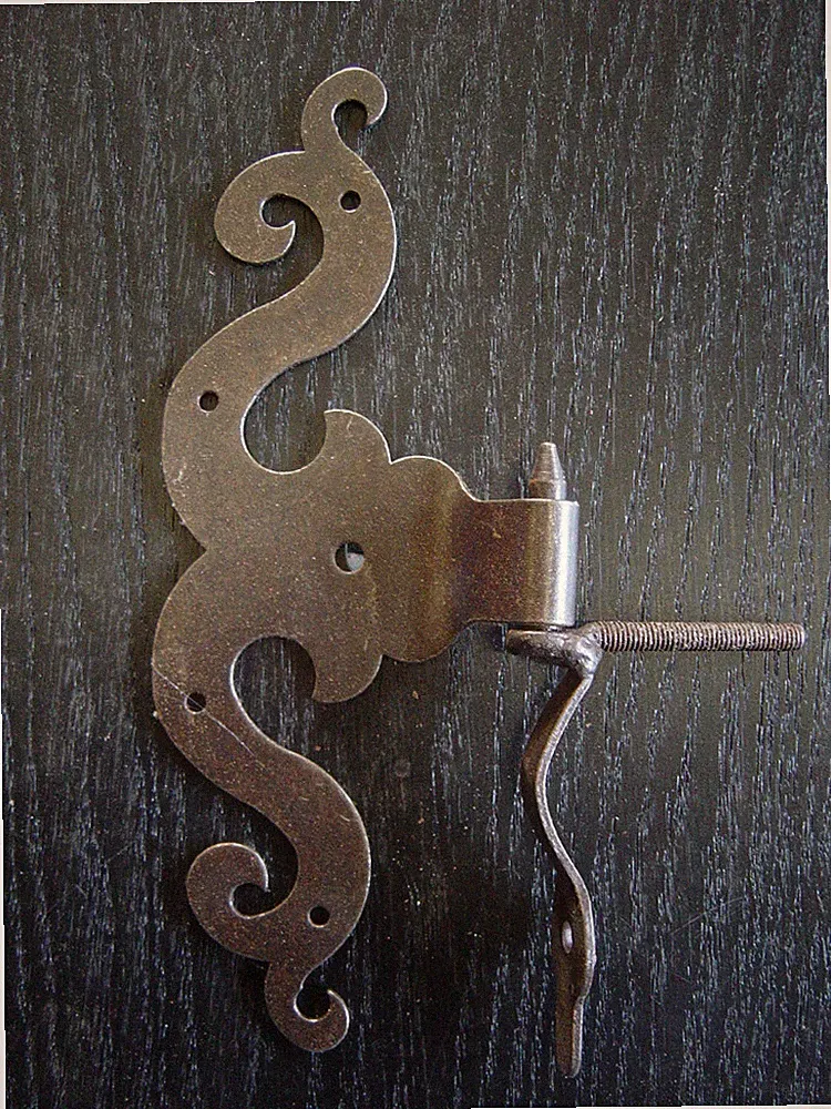 Türband-Fitsche-Scharnier-Barock-Bauernmöbel gekröpft