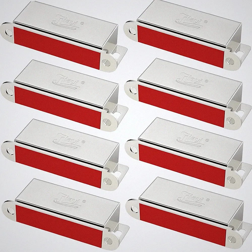 Türmagnete Magnetverschluss Schrank Magnet Edelstahl 8 Stück 30kg Möbel
