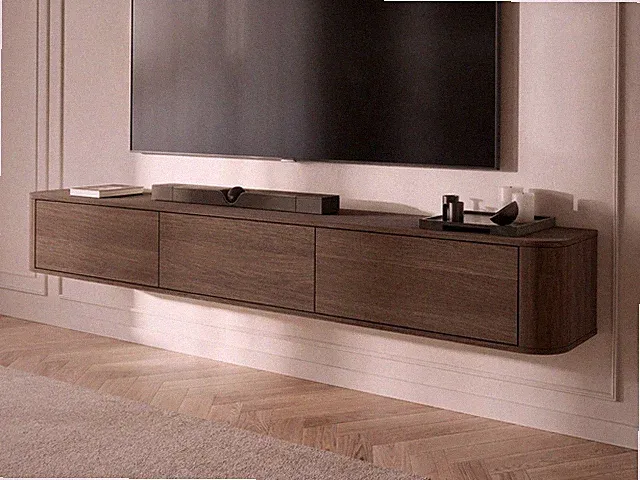 TV-Lowboard Hange MDF Fernsehschrank Fernsehtisch Sideboard Wohnzimmer