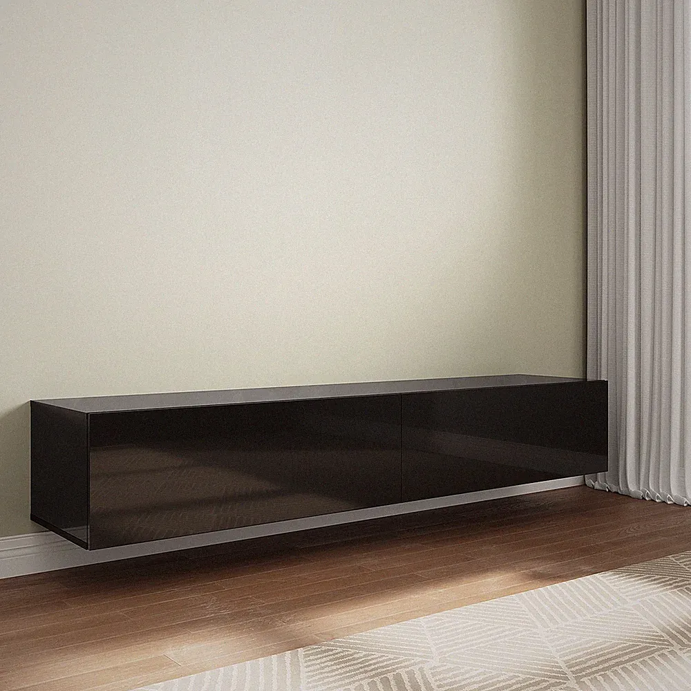 TV Schrank 180cm Board Sideboard Fernsehtisch Fernsehschrank Hängend Lowboard