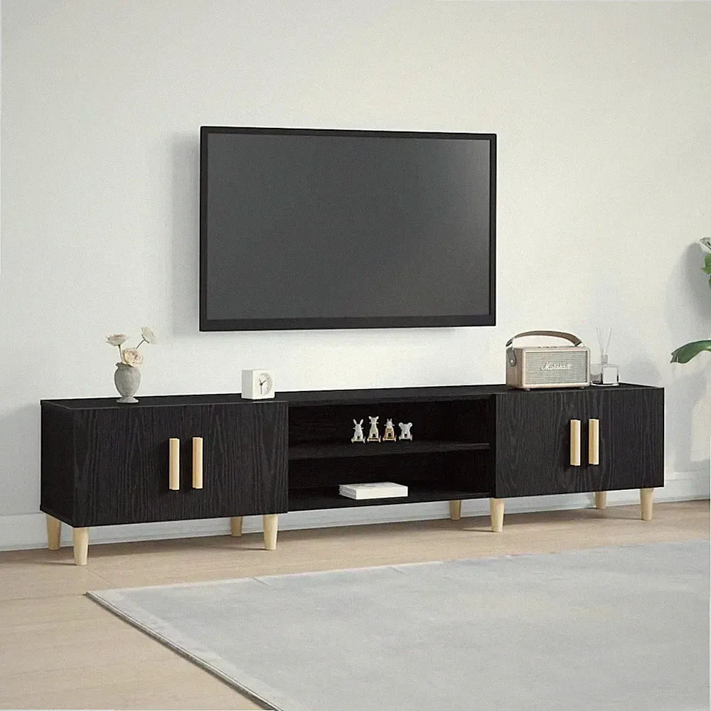 TV Schrank Fernsehtisch Fernsehschrank Lowboard TV Möbel Holzwerkstoff vidaXL