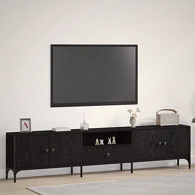 TV Schrank Schublade Fernsehschrank Lowboard Fernsehtisch Holzwerkstoff vidaXL