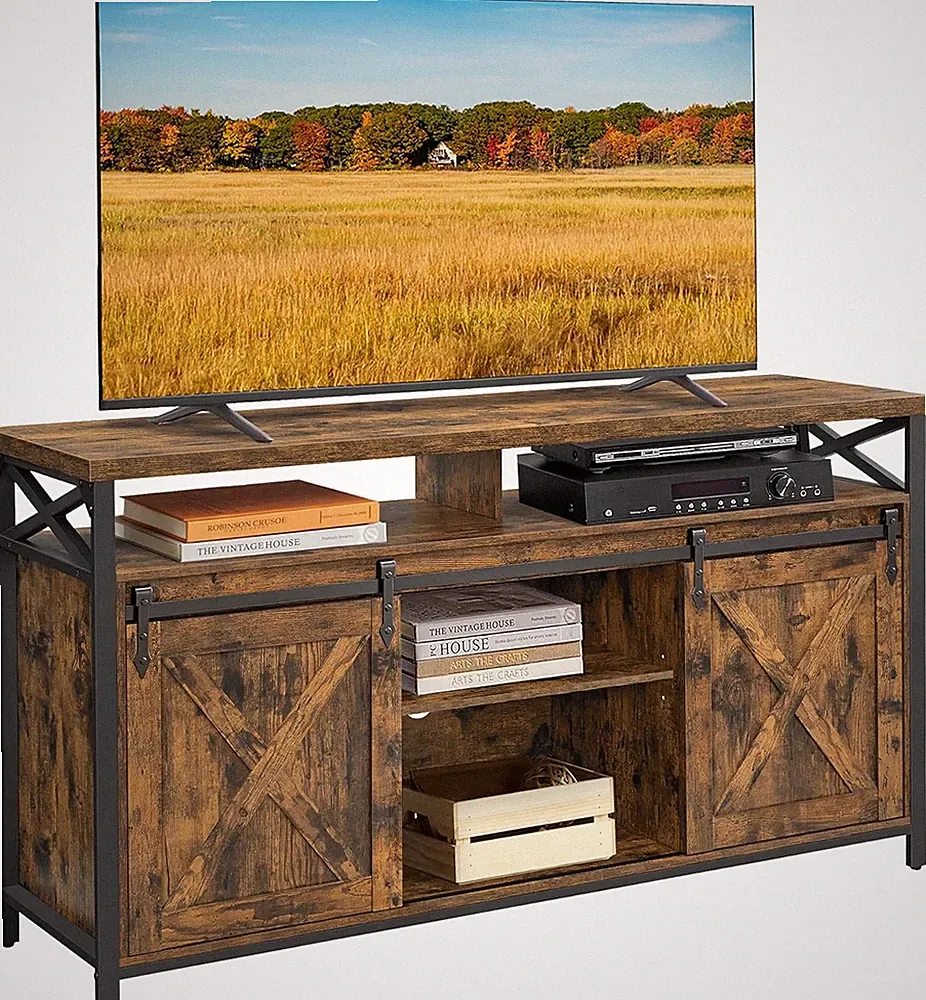 TV-Schrank VASAGLE LTV071B01 65 Zoll Metallgest