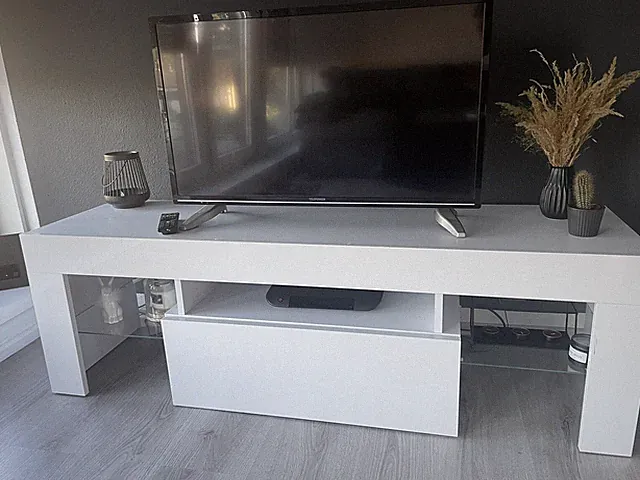 tv schrank weiß hochglanz