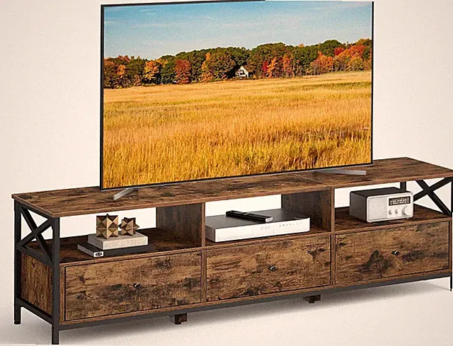 TV-Tisch VASAGLE LTV303KD01 3 Schubladen 3 Fä