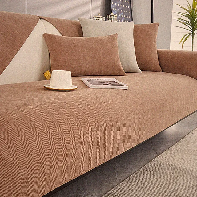 Unifarben Sofabezüge Sofaschoner Sofaüberwurf Couchbezug Rutschfest Sofabezug