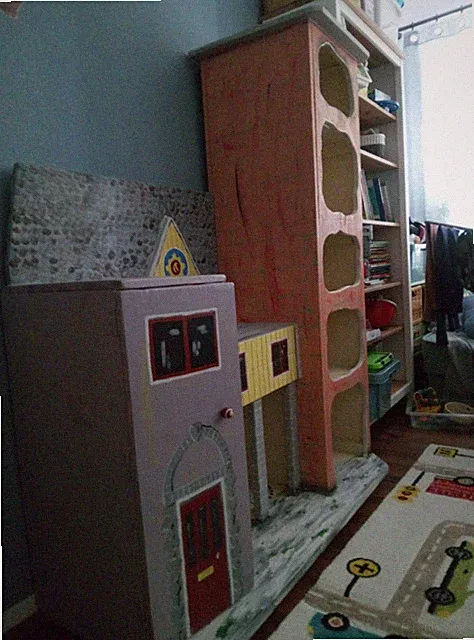 Unikat, FEUERWEHR MANN Sam SCHRANK fürs KINDERZIMMER