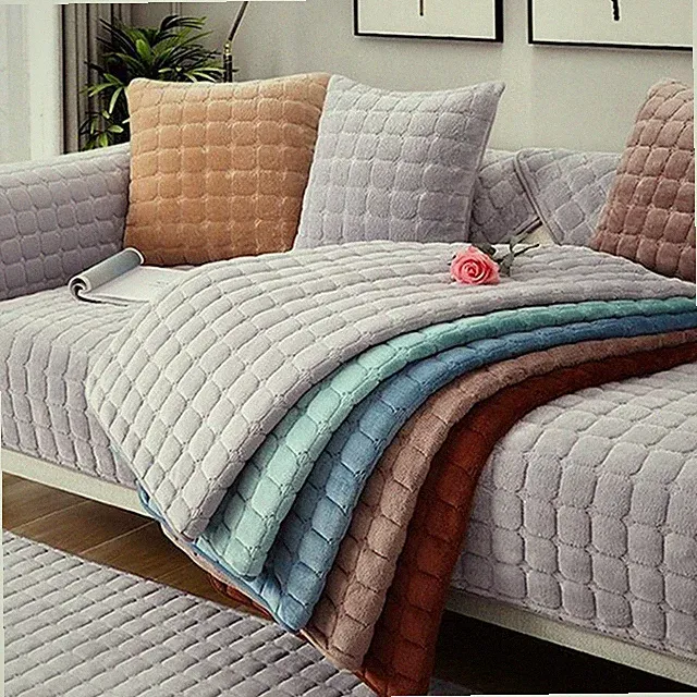 Universell Sofaüberwurf Sofabezüge Sofaschoner Couchbezug Rutschfest Mat Covers