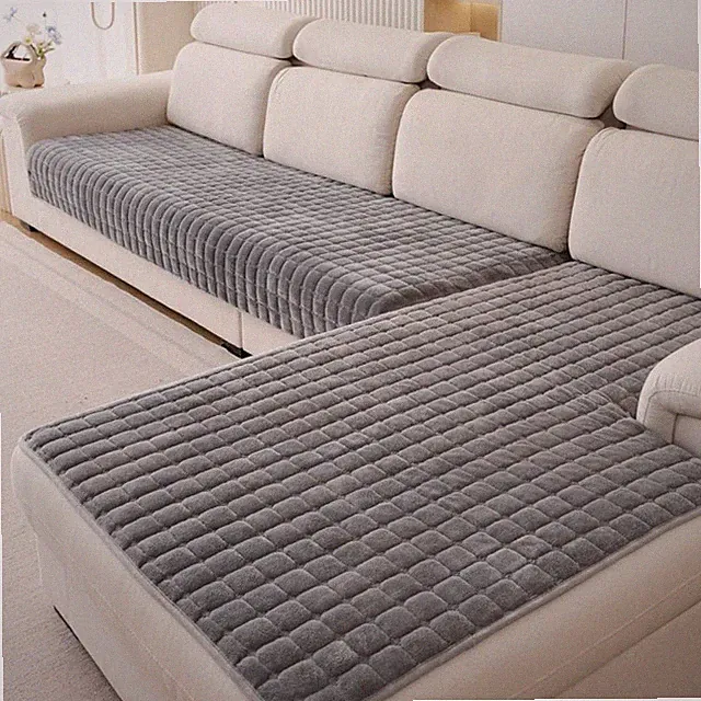 Universell Sofaüberwurf Sofabezüge Sofaschoner Couchbezug Rutschfest Mat Covers