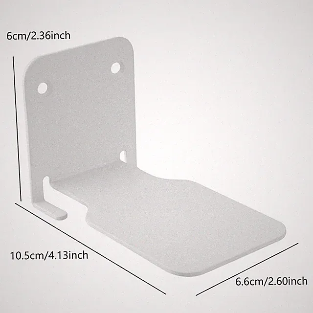 Unsichtbares Bücherregal Wand Schwebend Regal Metall Weiß Minimalistische Deko