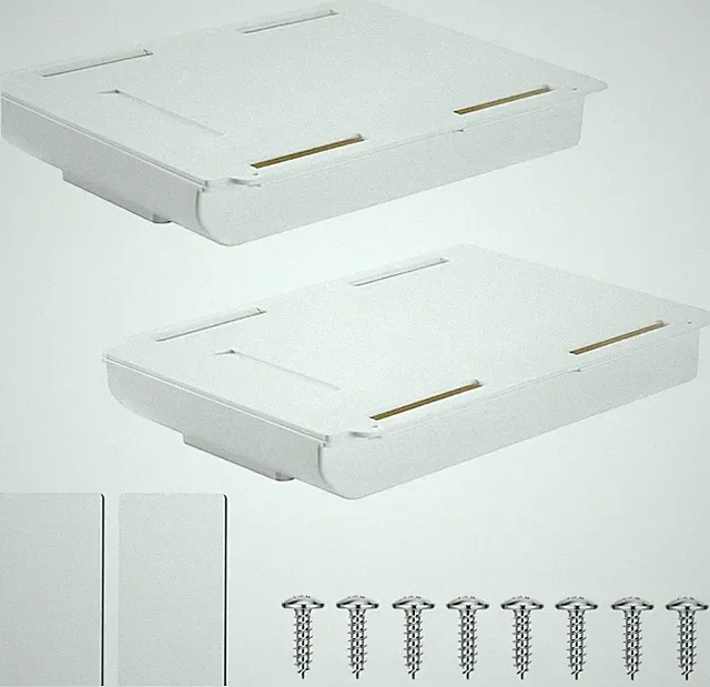 Unterbau Schublade, 2 Stück Schublade Unter Schreibtisch Selbstklebende mit Schr