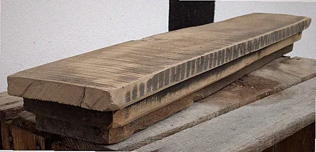 ❤️Uriges Wandboard / Regal aus Altholz Vintage Deko Fächer 60 cm ❤️