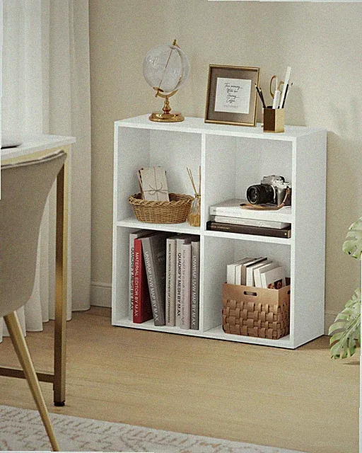 VASAGLE Bücherschrank, Bücherregal,Büroregal, Würfelregal, Standregal