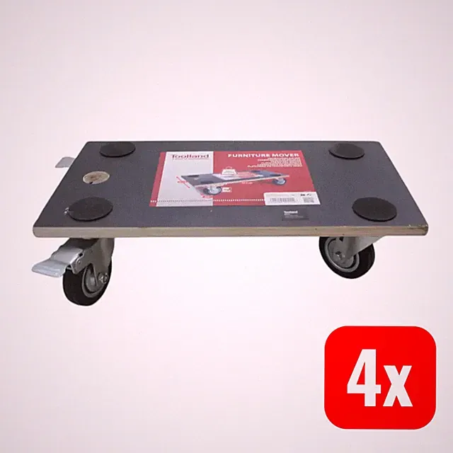 Velleman QT111 Transportroller Möbelroller 400kg 575x300mm SIEHE TEXT 4 STÜCK