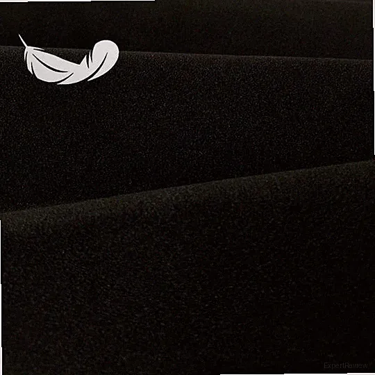 Veloursfolie schwarz 500 x 45cm Möbelfolie selbstklebend Velvet Klebefolie Möbel