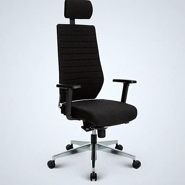 VERSEE V1301 Profi+ Bürostuhl Drehstuhl Chefsessel Schreibtischstuhl Stoff 150Kg