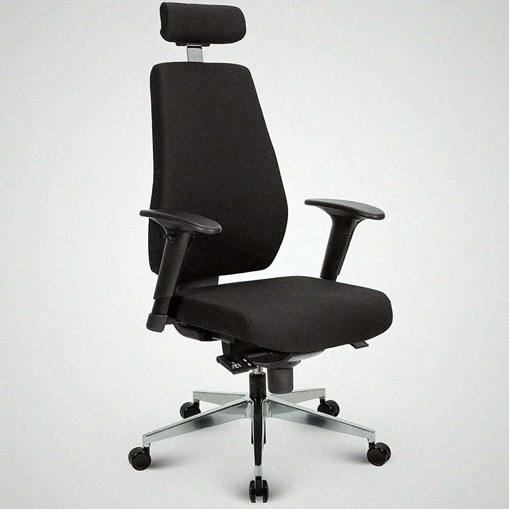 VERSEE V1404 Profi+ Bürostuhl Drehstuhl Chefsessel Schreibtischstuhl Stoff 150Kg