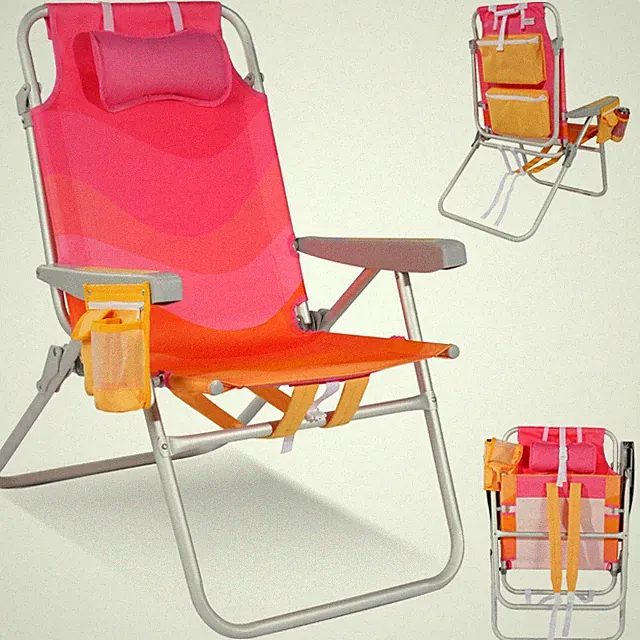 Verstellbar Strandstuhl Klappstuhl camping Liegestuhl Alu Mit Handtuchhalter